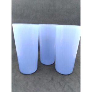 Lot of 3 Vintage TupperwareJazzy Celebration geometric Tumbler Cups  14oz